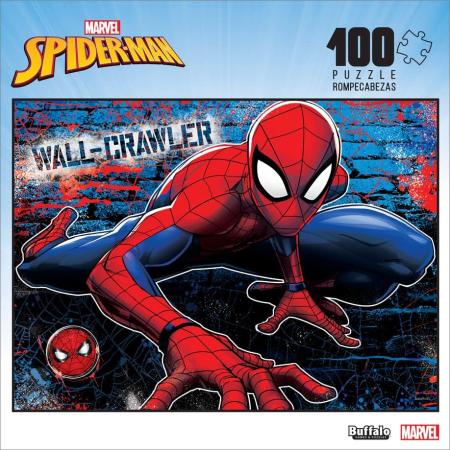 Buffalo Games Jigsaw Puzzle Marvel Wall Crawler 100 Piece