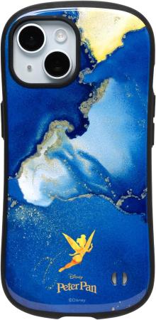 iFace First Class Disney iPhone 15 Case (Marble/Tinker Bell) (iFace iPhone 15 Cover, Korea, Shockproof, Strap Hole)